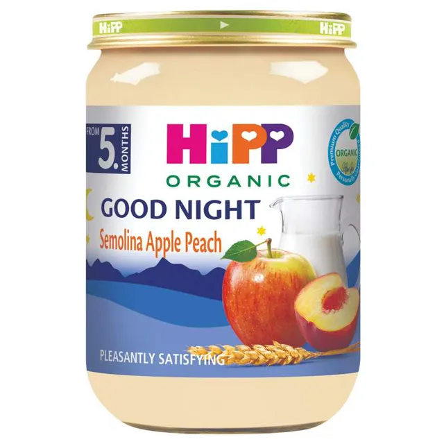 Kasica Hipp za l.noc-Griz-jab-bres190g Hipp