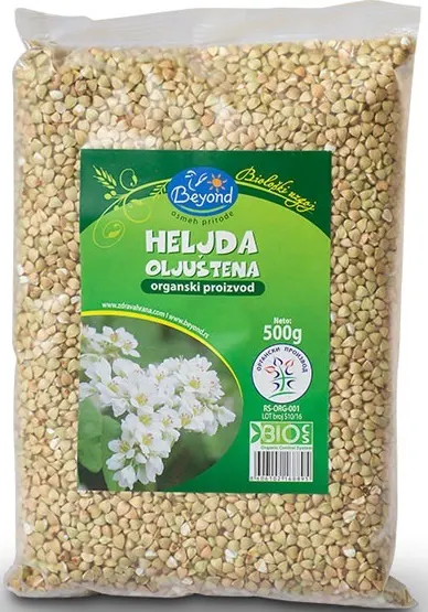 HELJDA OLJUŠTENA ORGANIC 500GR BEYOND BEYOND