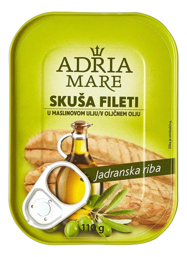SKUŠA FIL MASL ULJE 110G ADRIA MARE ADRIA MARE