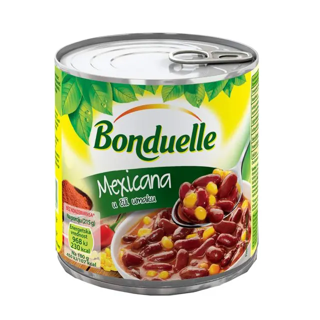 MEXICANA BONDUELLE 430g KONZERVA BONDUELLE