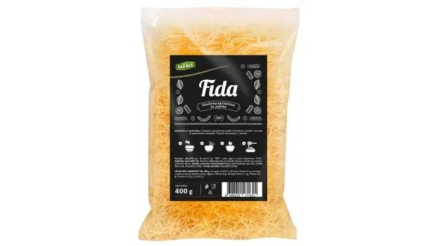 TESTENINA FIDA SA JAJIMA BAŠ BAŠ 400G BAS BAS
