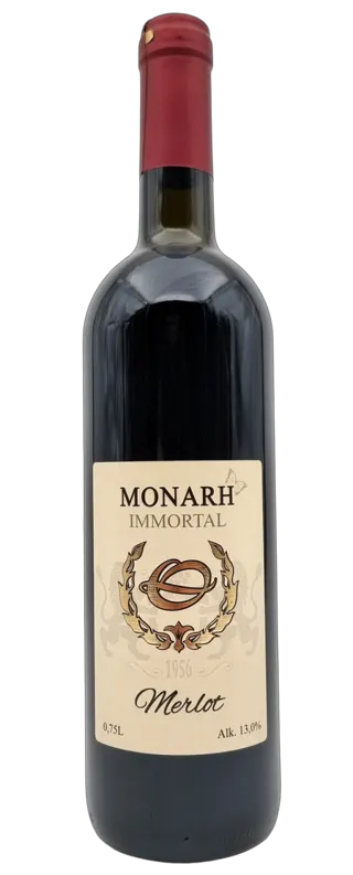 Vino crveno Monarh Merlot 0,75L