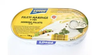 Losos fileti haringe u ulju 170g #16
