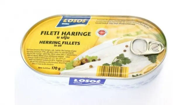 Losos fileti haringe u ulju 170g #16 NOVIMPEX DOO NOVI SAD