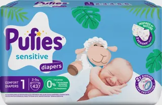 PELENE PUFIES NEW BORN (2-5KG) 43/1