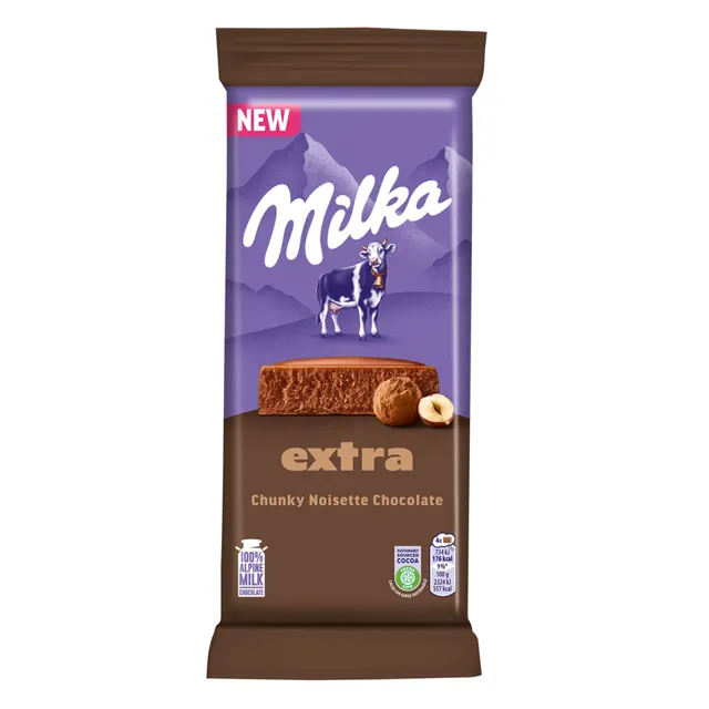ČOKOLADA MILKA NOISETTE 190G MILKA