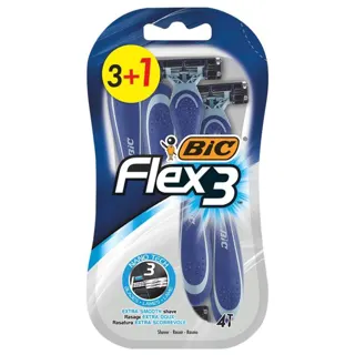 Brijac muski Flex3 blister BIC 3+1