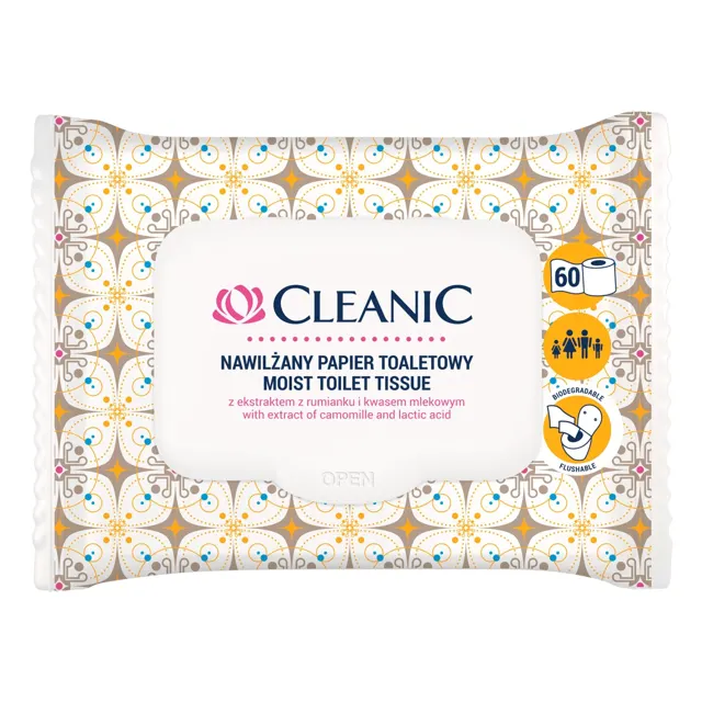 TOALET PAPIR VLAŽNI 60/1 CLEANIC CLEANIC