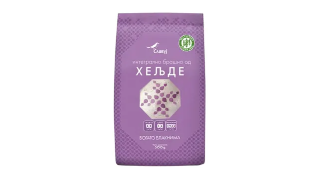 Integralno brasno heljda BG 500g Slavuj #8 SLAVUJ