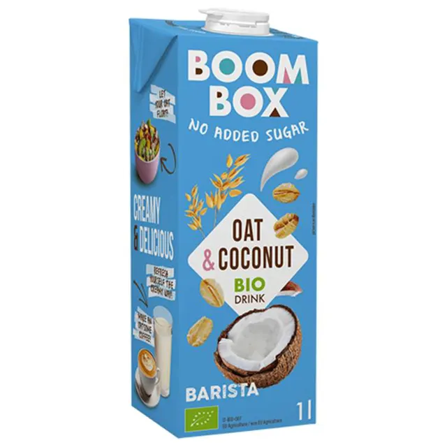 Ovseni napitak s kokosom Boom Box 1l Boom Box