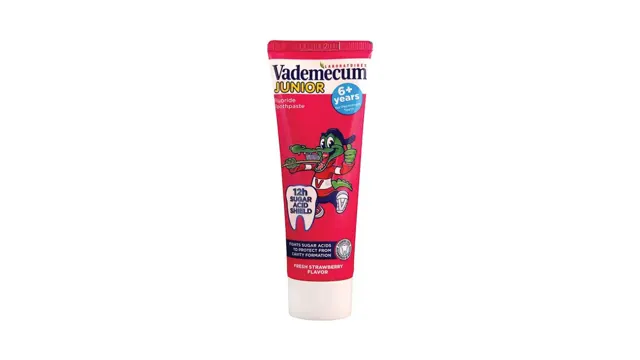 Pasta za zube decija VADEMECUM 75ml jun.pink jagoda 6+ MD INTERNATIONAL D.O.O.