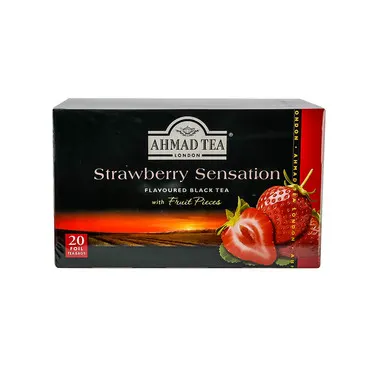 ČAJ CRNI STRAWBERRY SENSATION 40GR AHMAD TEA AHMADTEA