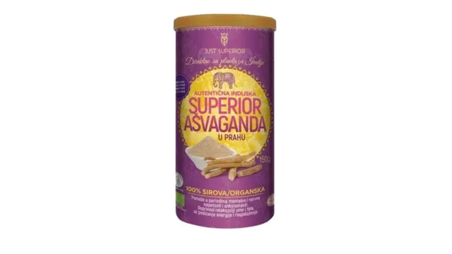 AŠVAGANDA SUPERIOR U PRAHU 150G JUS JUST SUPERIOR