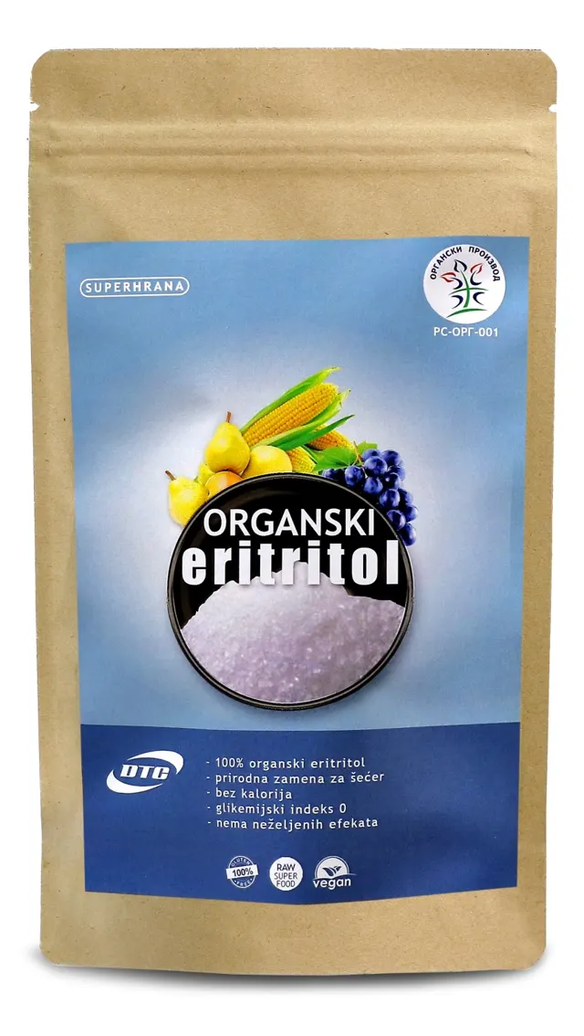 ERITRITOL ORGANSKI 100G DTC DTC