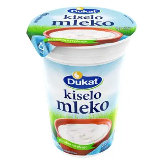 Kiselo mleko 3.2%mm Dukat casa 180g