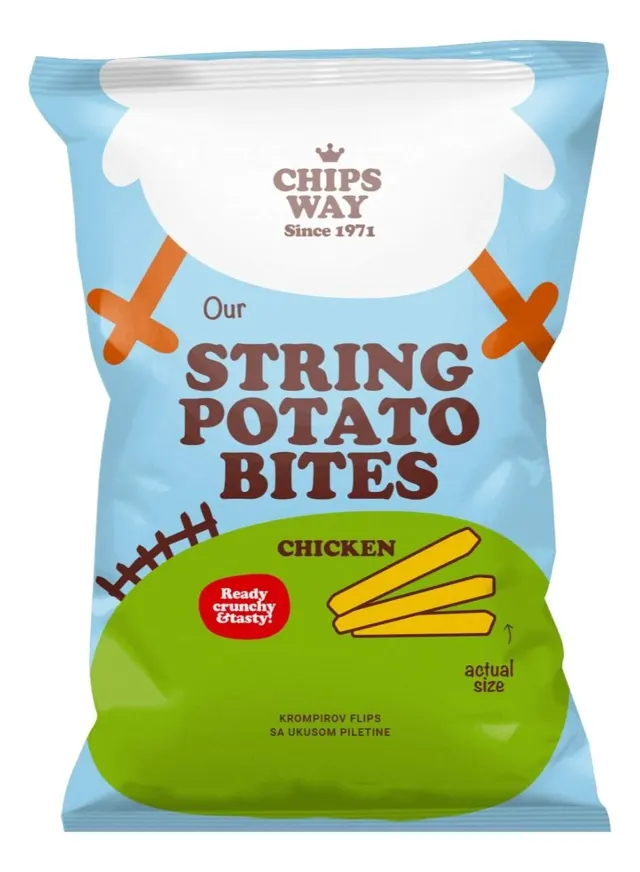 FLIPS CHIPS WAY ŠTAPIĆ PILETINA 35G CHIPS WAY