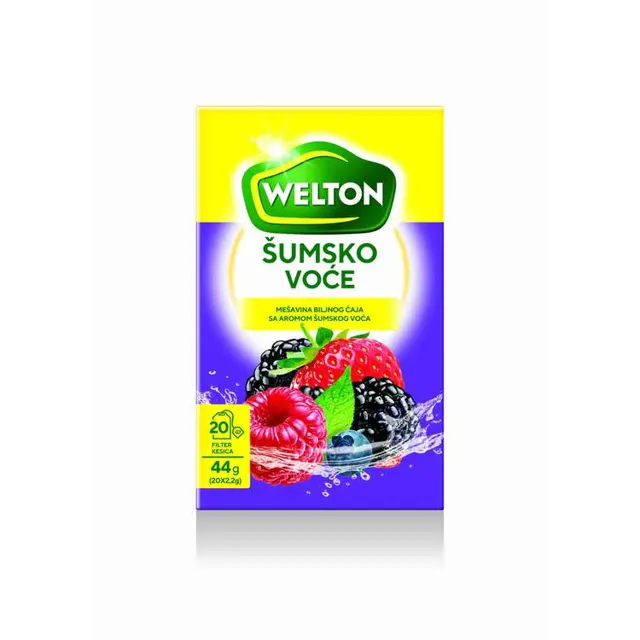 Sumsko voce aromat.vocni caj Welton 44g Welton