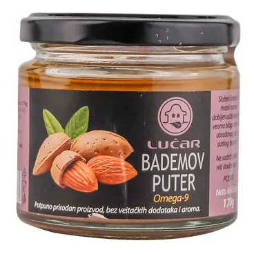 Puter od badema Lucar 170g Lucar
