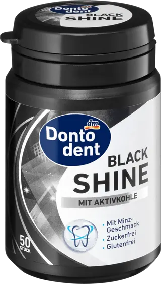 Dontodent žvake Black Shine 57g