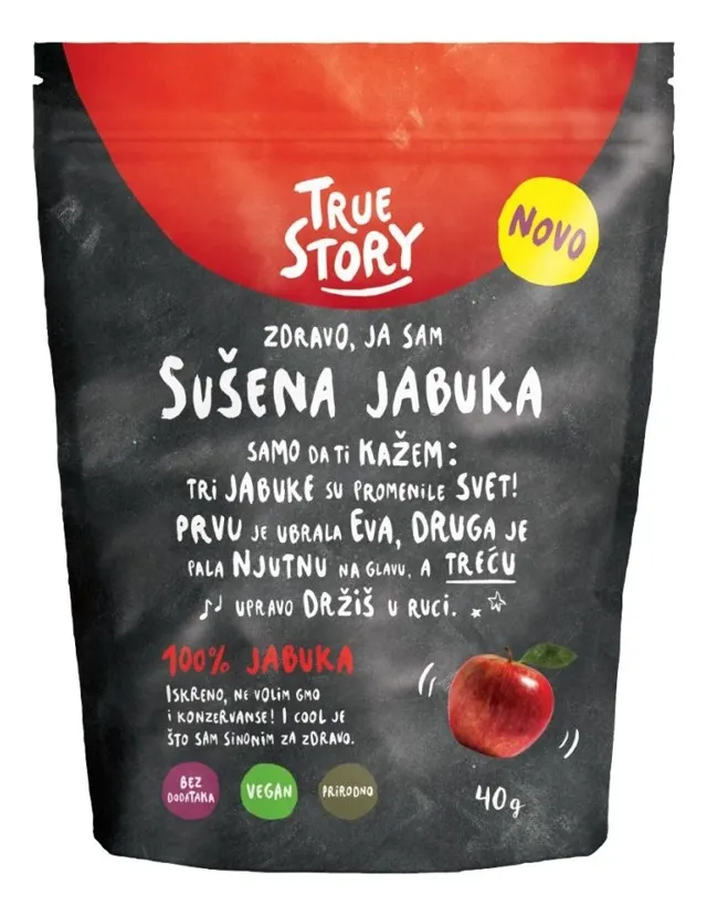 JABUKA SUŠENA TRUE STORY 40G TRUE STORY