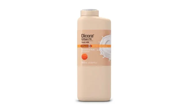 DICORA MLEKO ZA TELO VITAMIN B BADEM I ORAH 400ml STERLING