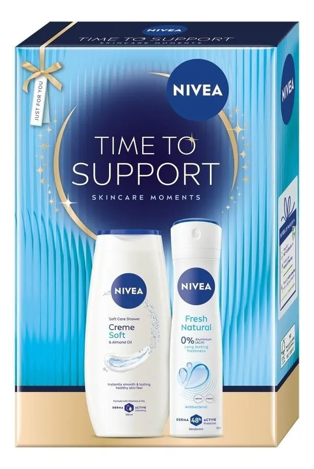 NIVEA TIME TO SUPPORT set 1/1 400 ml NIVEA