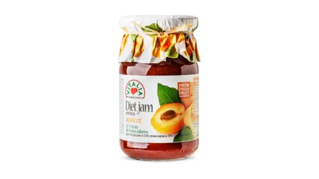 Dzem diet kajsija Vitalia 370g Vitalia