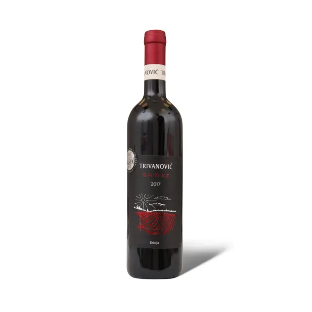 Vino crv.Shiraz Podrum Trivanovic 0.75l Podrum Trivanovic