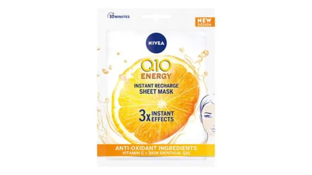 NIVEA Q10 ENERGY maska za lice 1/1 1 kom NIVEA