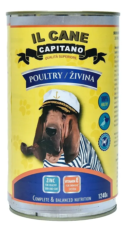 Konzeve za pse 1240 gr IL CAPITANO