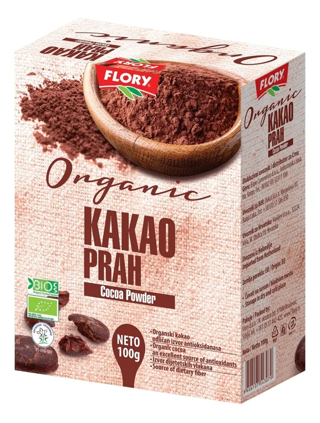 FLORY Kakao prah organski 100g FLORY