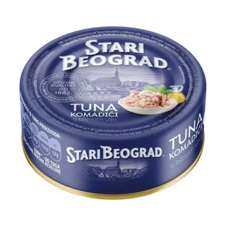 TUNA KOMADICI 150gr STARI BEOGRAD
