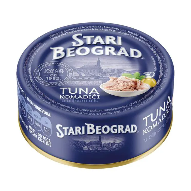 TUNA KOMADICI 150gr STARI BEOGRAD TGK
