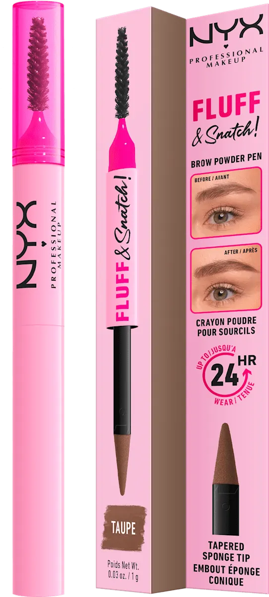 NYX FLUFF & Snatch! olovka za obrve 02 NYX