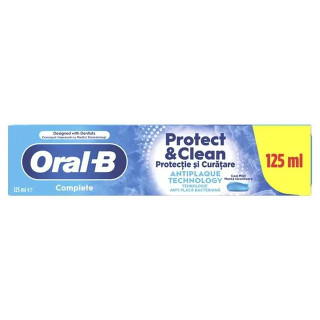 PASTA ZA ZUBE ORAL B COMPLETE PROTECT & CLEAN 125ml NELT CO