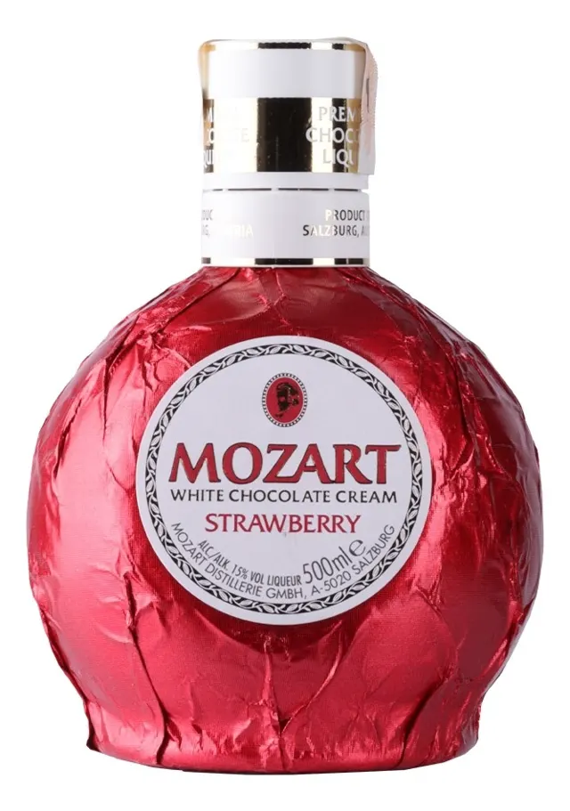 LIKER MOZART BELA ČOKOLADA JAGODA 0.5L MOZART