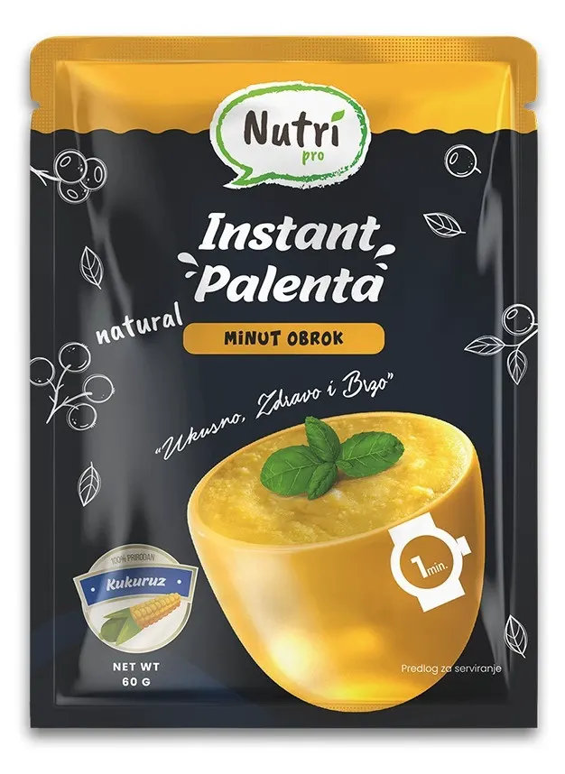 PALENTA INSTANT NATUR.60g MORAVK NATURAL NUTRI PRO