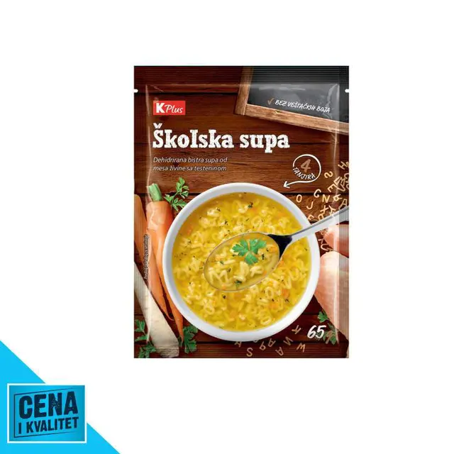 SUPA ŠKOLSKA 65G K PLUS MINUTE MINUTE