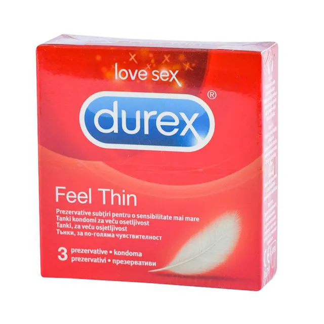 DUREX FEEL THIN 3pcs-489 3 kom Durex