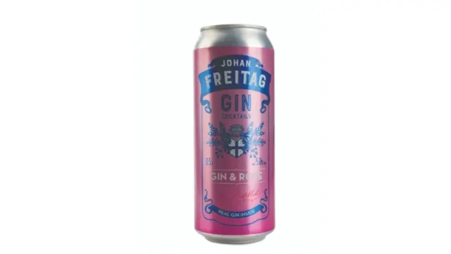 KOKTEL DŽIN ROSE 5% 0.5L JOHAN FREITAG JOHAN FREITAG