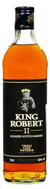 VISKI SCOTCH BLENDED KING ROBERT II 0,7 L“T KING ROBERT II