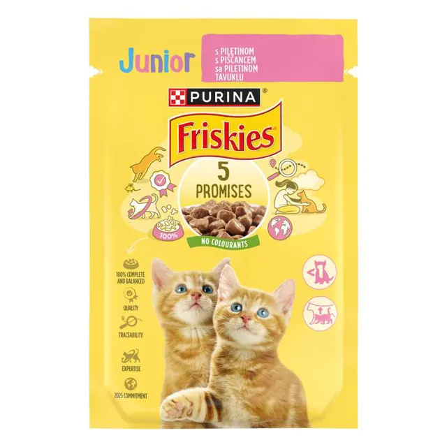 Preliv za macke Friskies piletina 85g Friskies