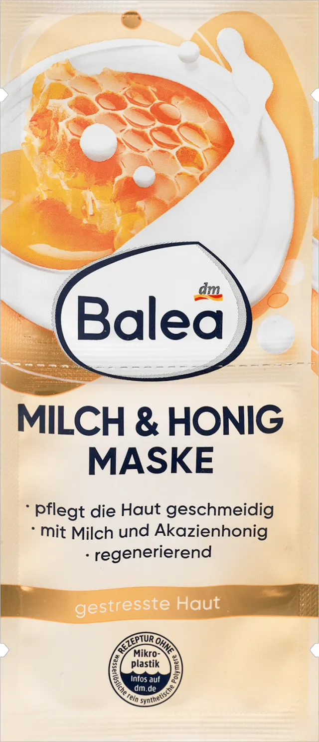 Balea maska za lice med i mleko 2x8ml Balea