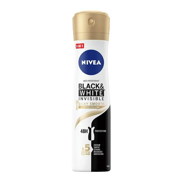 Dezodorans Nivea B&W Silky Smooth 150ml Nivea