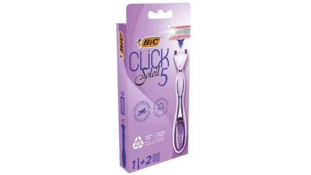 BRIJAČ ŽENSKI SISTEM CLICK5 SOLEIL RUČICA 2 DOPUNE BIC SOLEIL