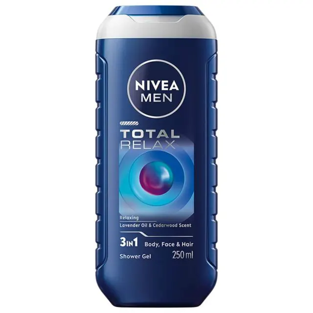 Gel za tus. Nivea Men Total Relax250ml Nivea