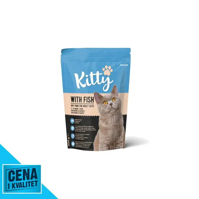 KROKETI ZA MAČKE RIBA 400G KITTY KITTY
