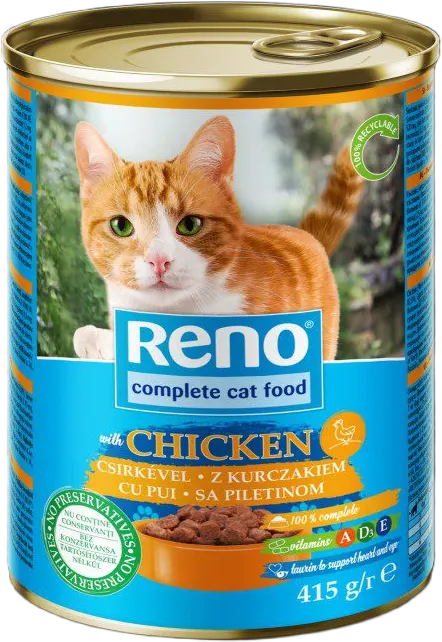 HRANA ZA MACKE RENO 415G POULTRY TISACOOP PRED.ZA SPOLJ.TRGOVINU