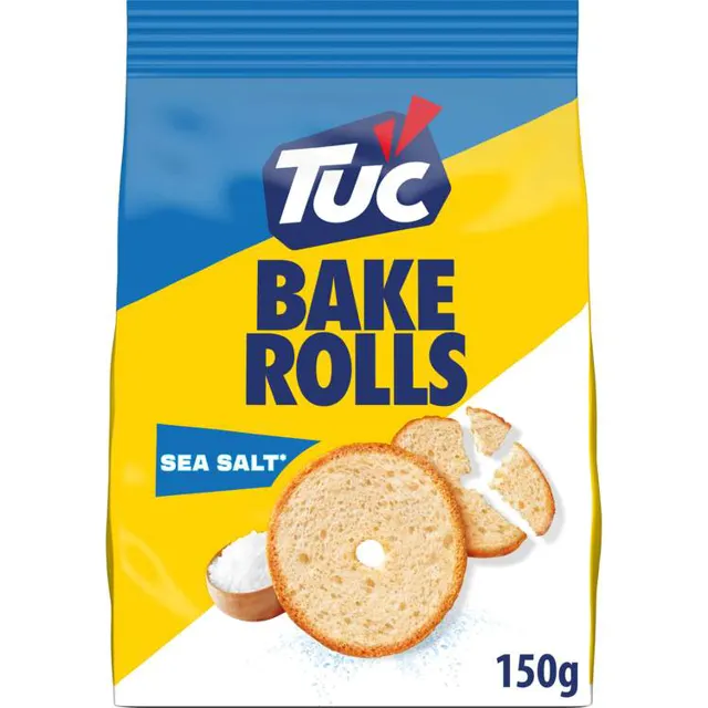 BAKE ROLLS SALT 150g BAKE ROLLS