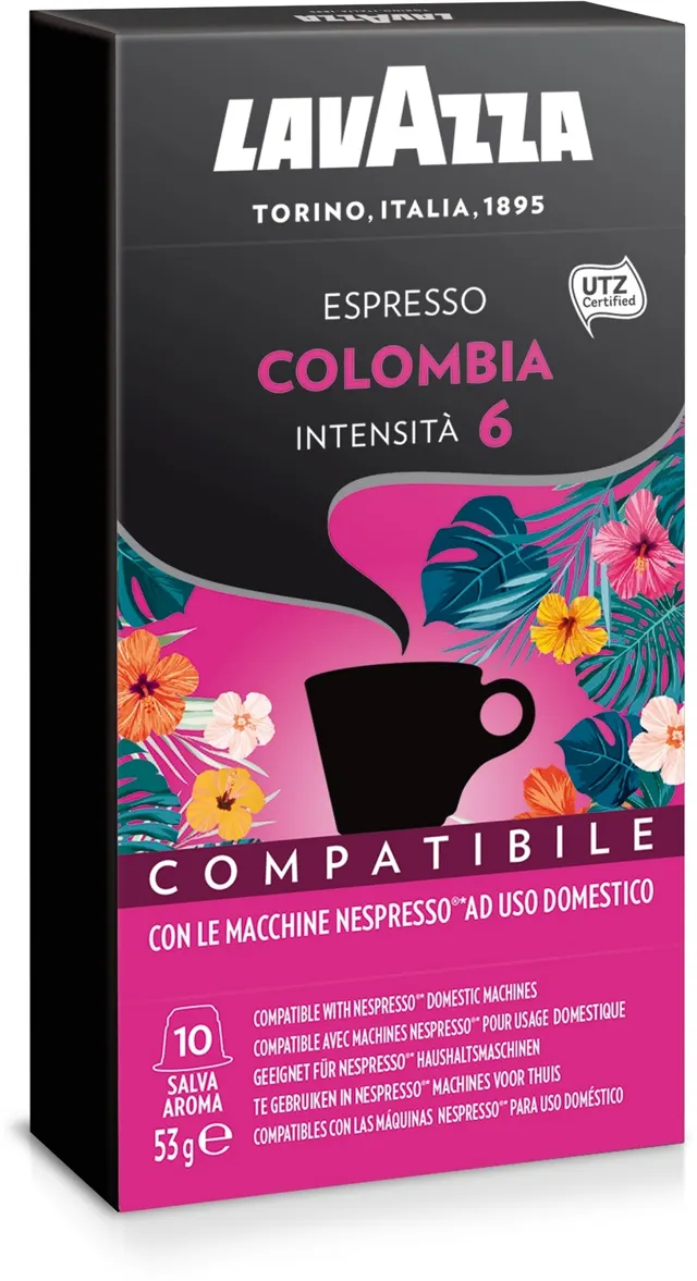 KAFA KAPS LAVAZZA ESPRESSO COLOMBIA 10/1